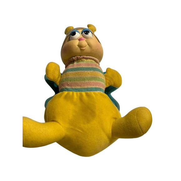 3 VTG 80s Playskool 11” GloWorm Nightgown Stars & GlowBug - Picture 14 of 16